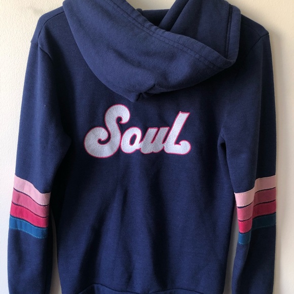 Aviator Nation X Soulcycle collab hoodie - Picture 2 of 3